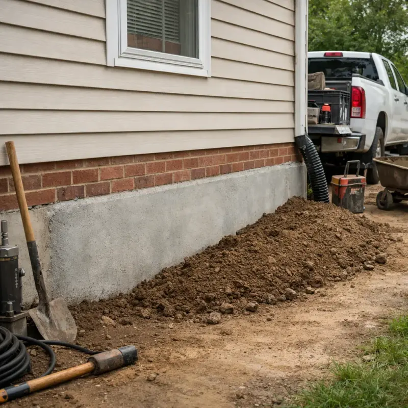 Foundation Crack Repair Burke
