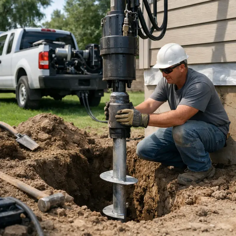 Slab Foundation Repair Burke