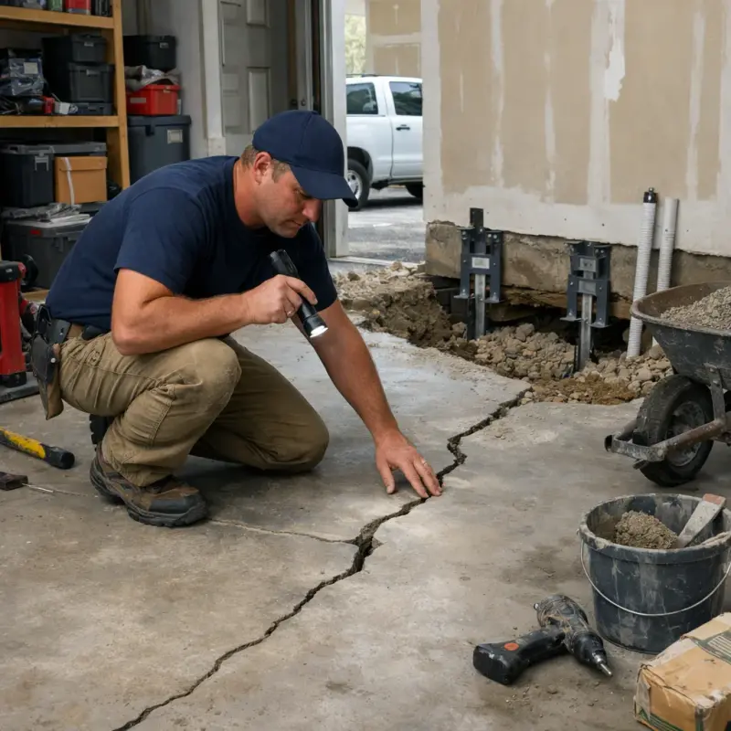 Slab Foundation Repair Burke